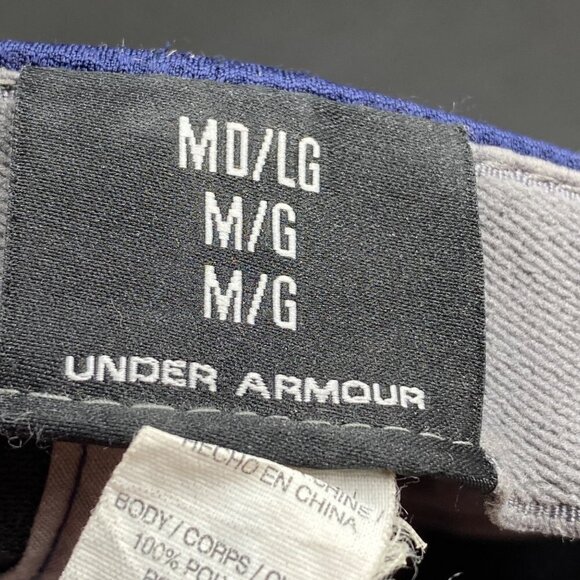 Under Armour Navy Baseball Cap Size M/L - Picture 6 of 7